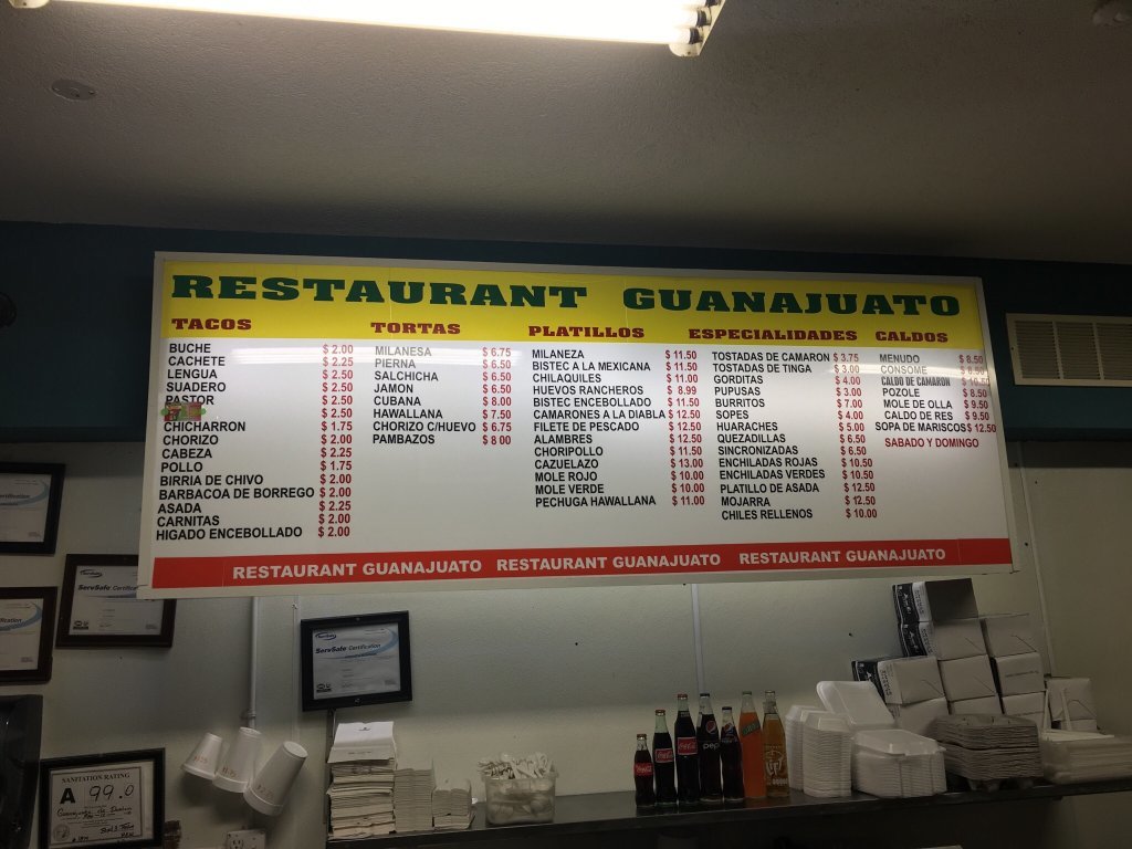 Guanajuato Restaurant of Durham