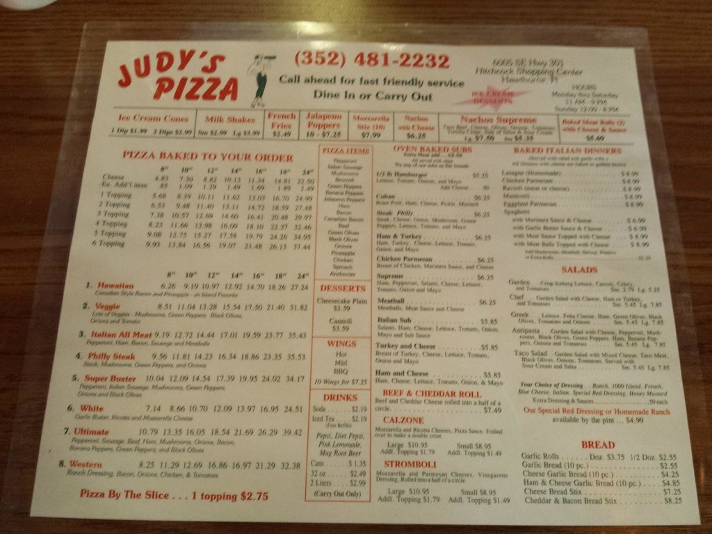 Judy`s Pizza